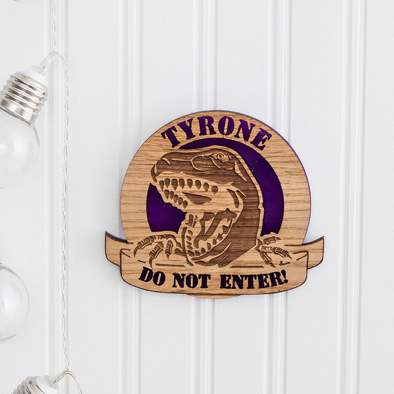 Dinosaur Wall Plaques - The Bespoke Workshop