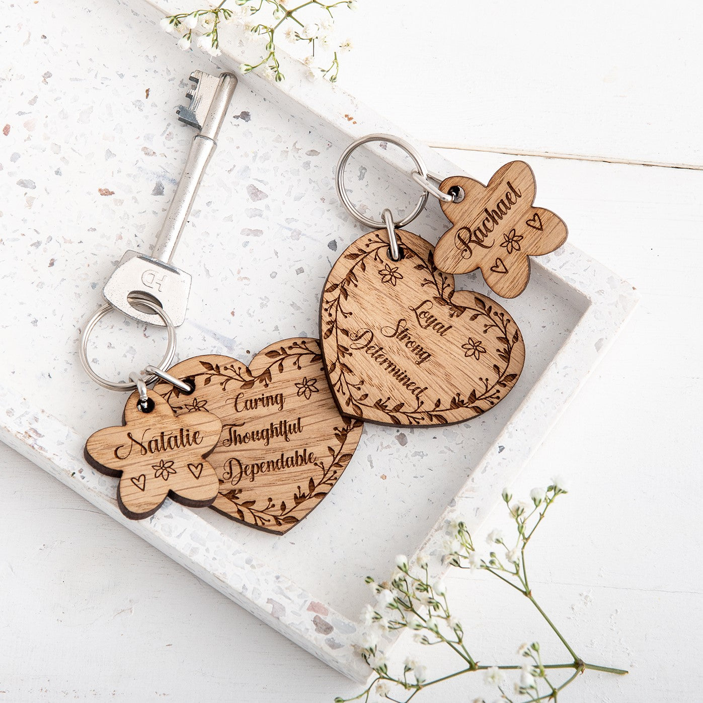 Best Friend Keyrings - The Bespoke Workshop