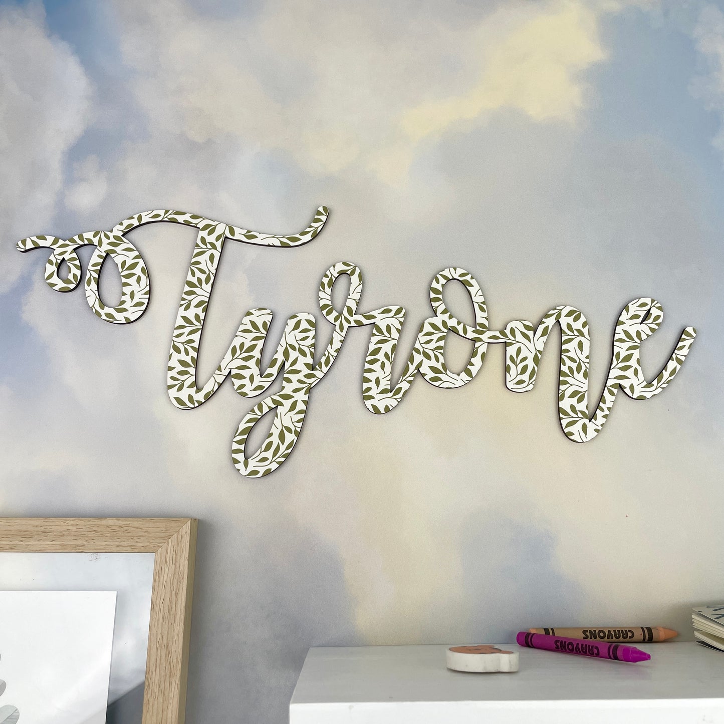 Personalised Printed Name Sign