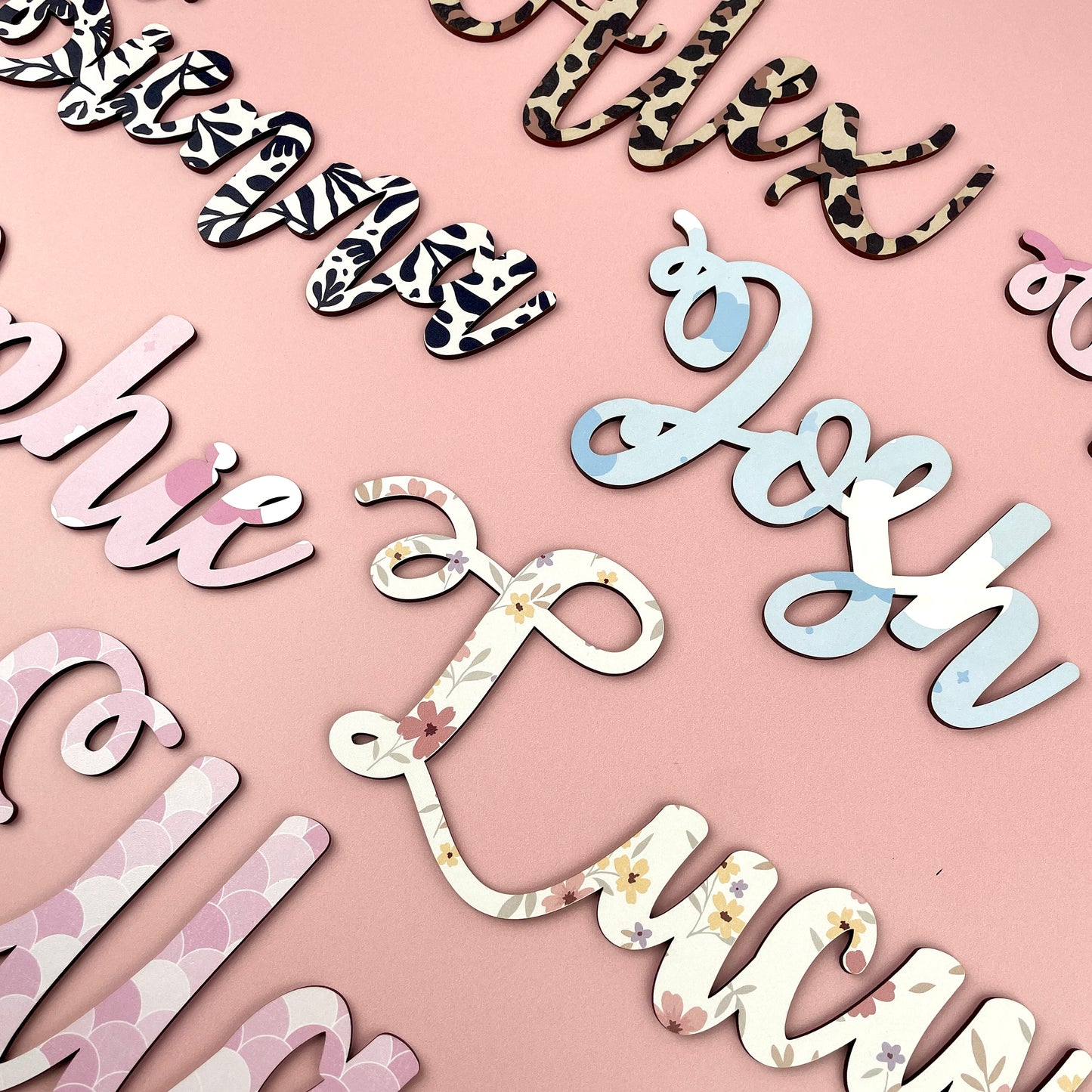 Personalised Printed Name Sign