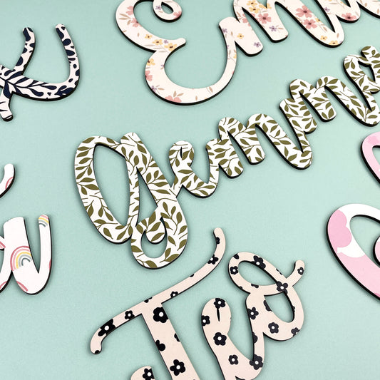 Personalised Printed Name Sign