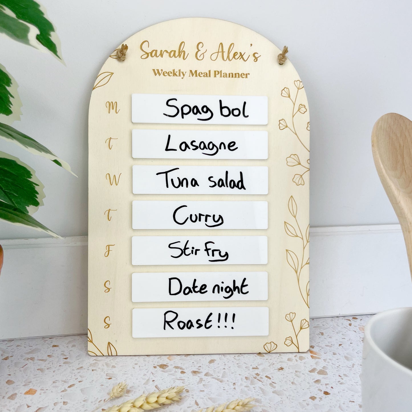 Personalised Weekly Meal Planner