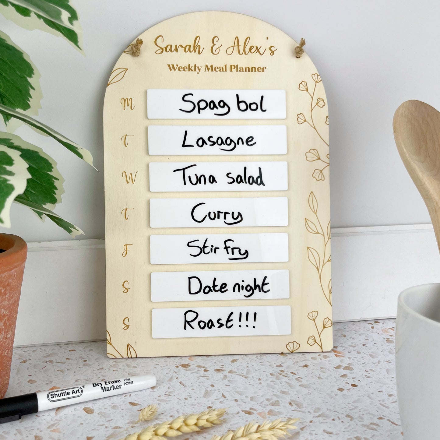 Personalised Weekly Meal Planner