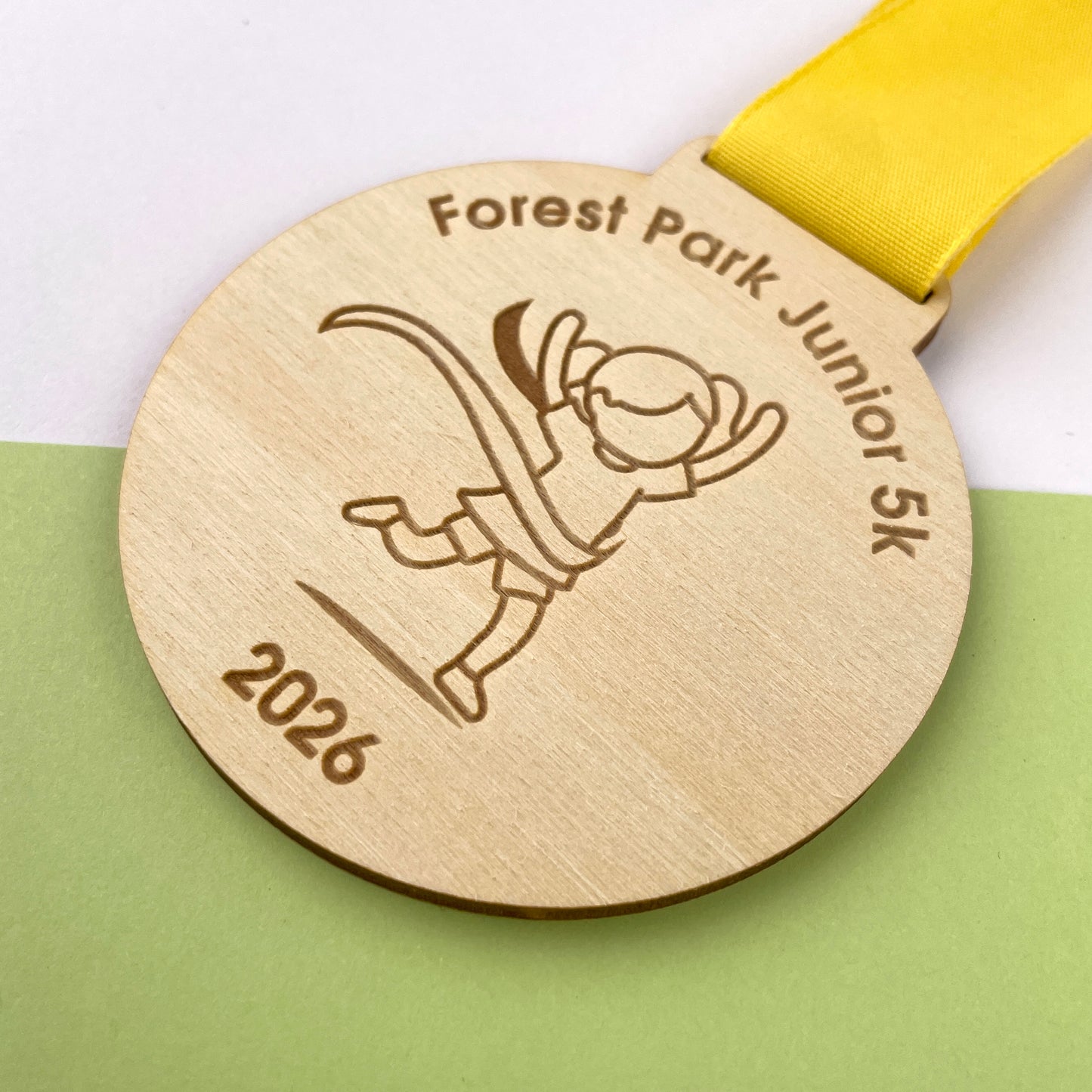 Eco-Friendly Custom Junior Running Medal