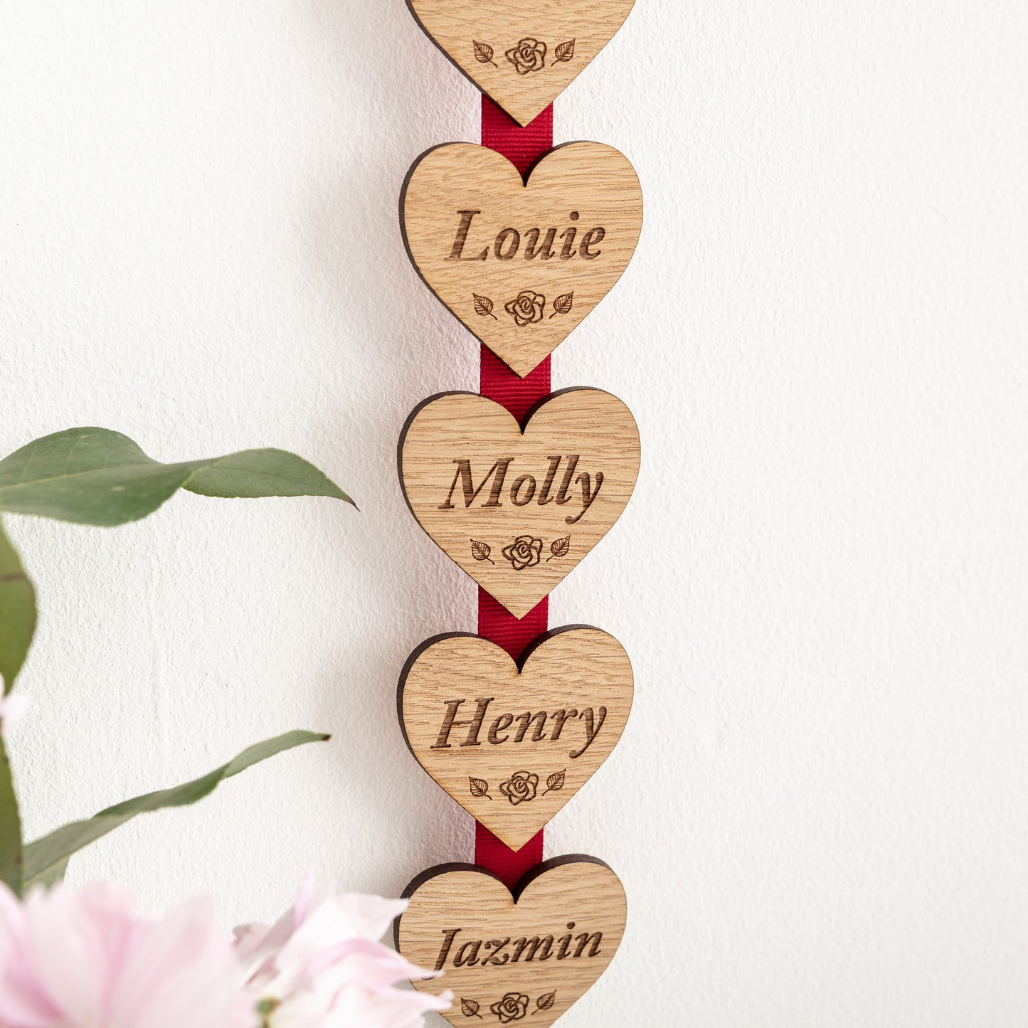 Hanging Wall Plaque 'You hold our tiny hands... but our hearts forever'