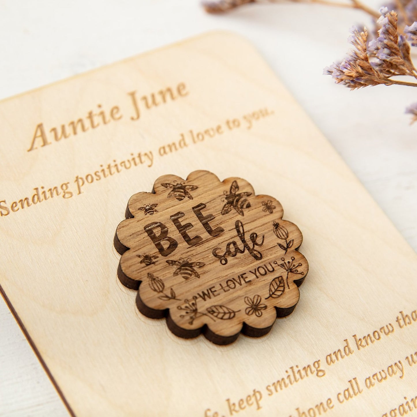 Personalised Isolation Gift Postal Hug - The Bespoke Workshop