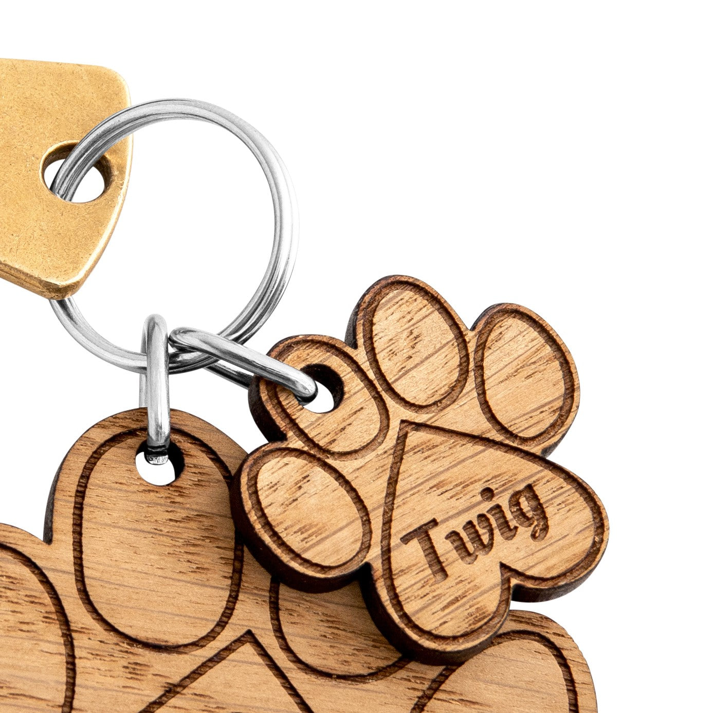 Extra Charm for Paw-print Keyring