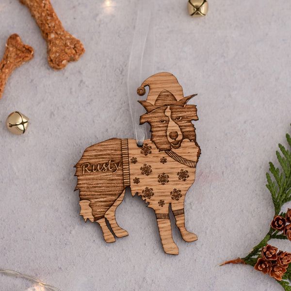 Many Dog Breeds - Personalised Christmas Bauble Decorations