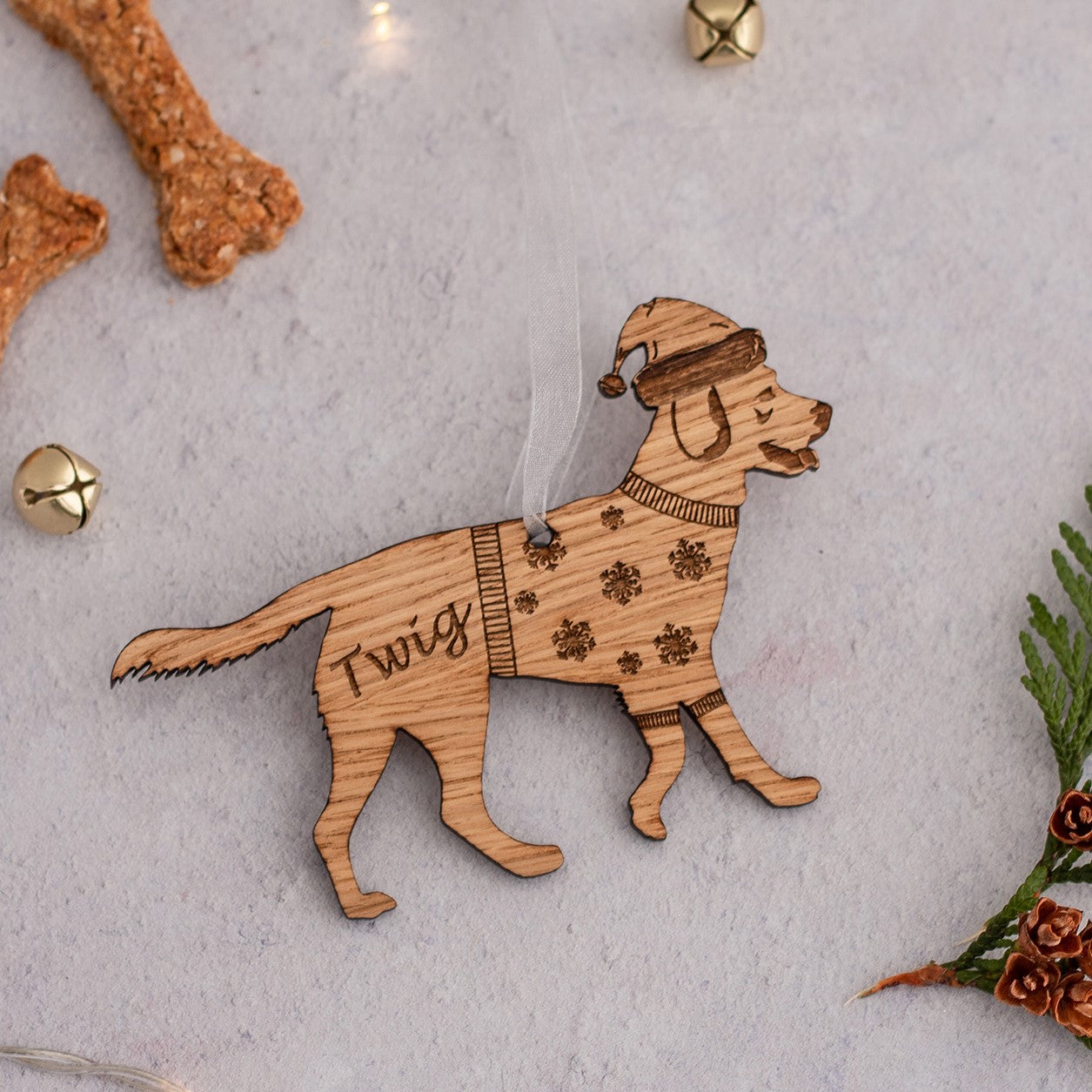 Many Dog Breeds - Personalised Christmas Bauble Decorations