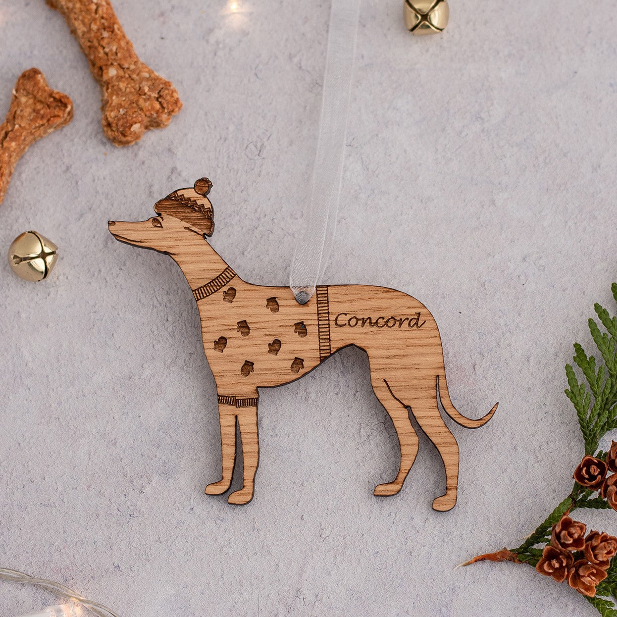 Many Dog Breeds - Personalised Christmas Bauble Decorations