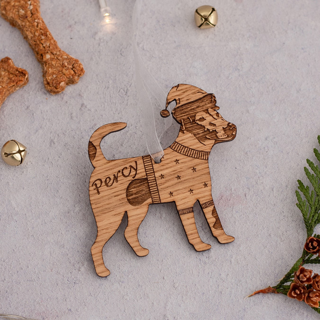 Many Dog Breeds - Personalised Christmas Bauble Decorations