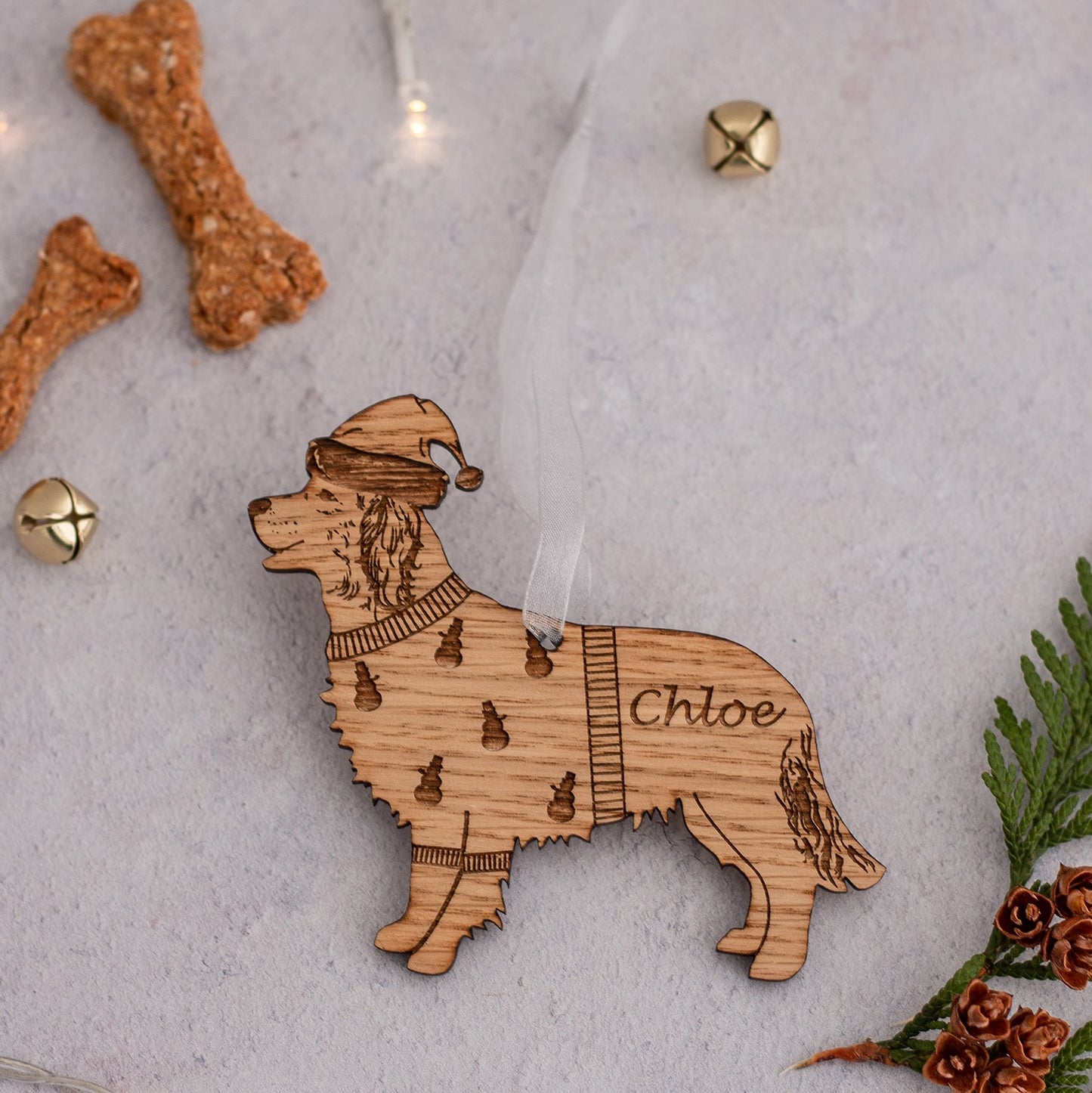 Many Dog Breeds - Personalised Christmas Bauble Decorations