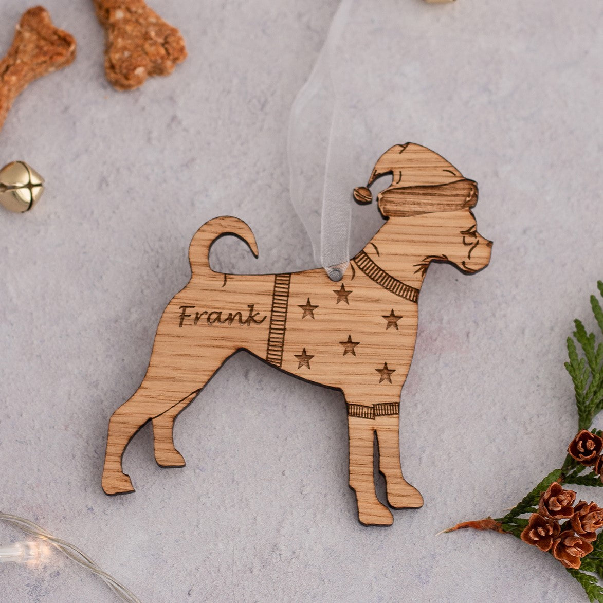 Many Dog Breeds - Personalised Christmas Bauble Decorations