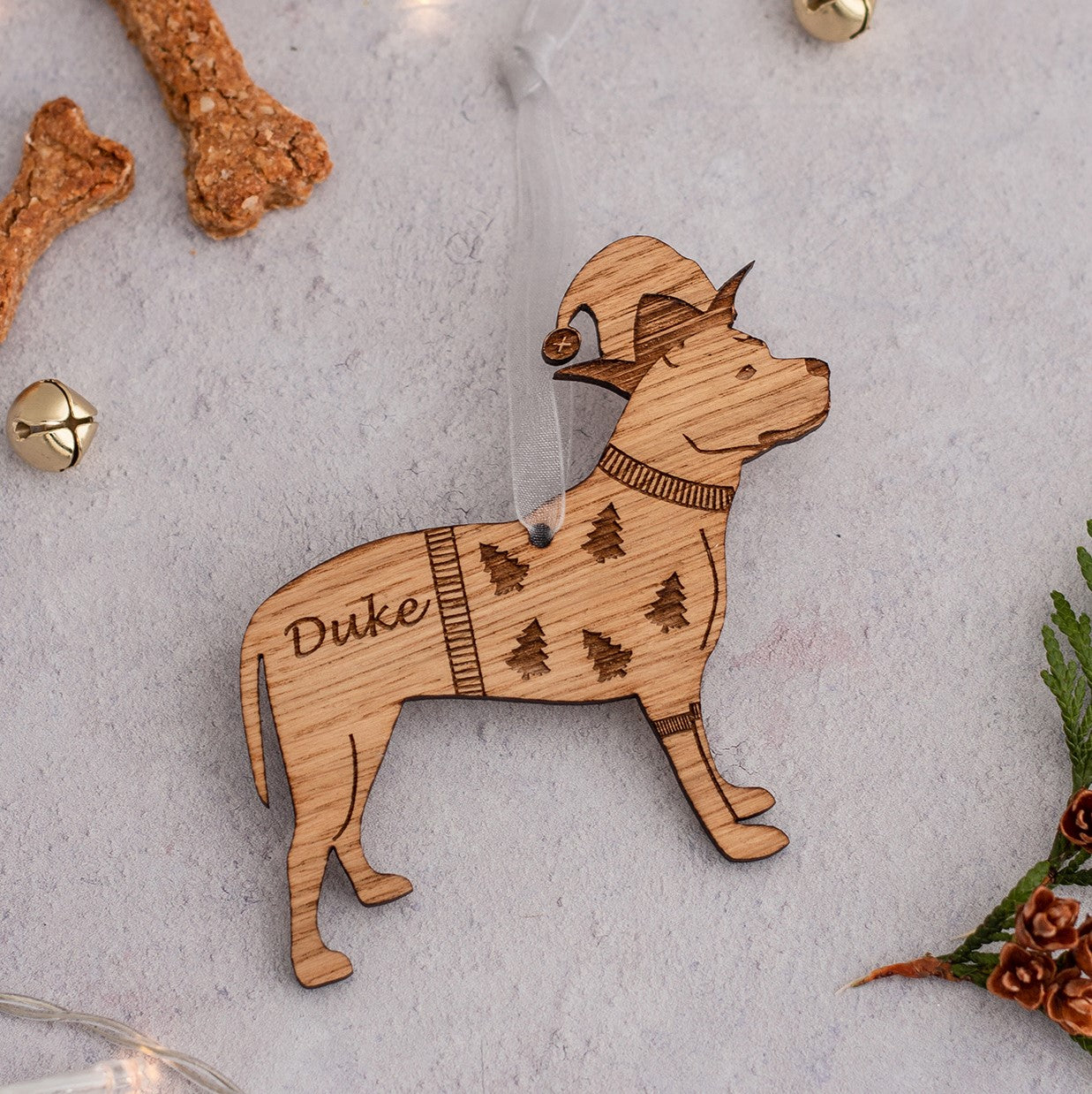 Many Dog Breeds - Personalised Christmas Bauble Decorations