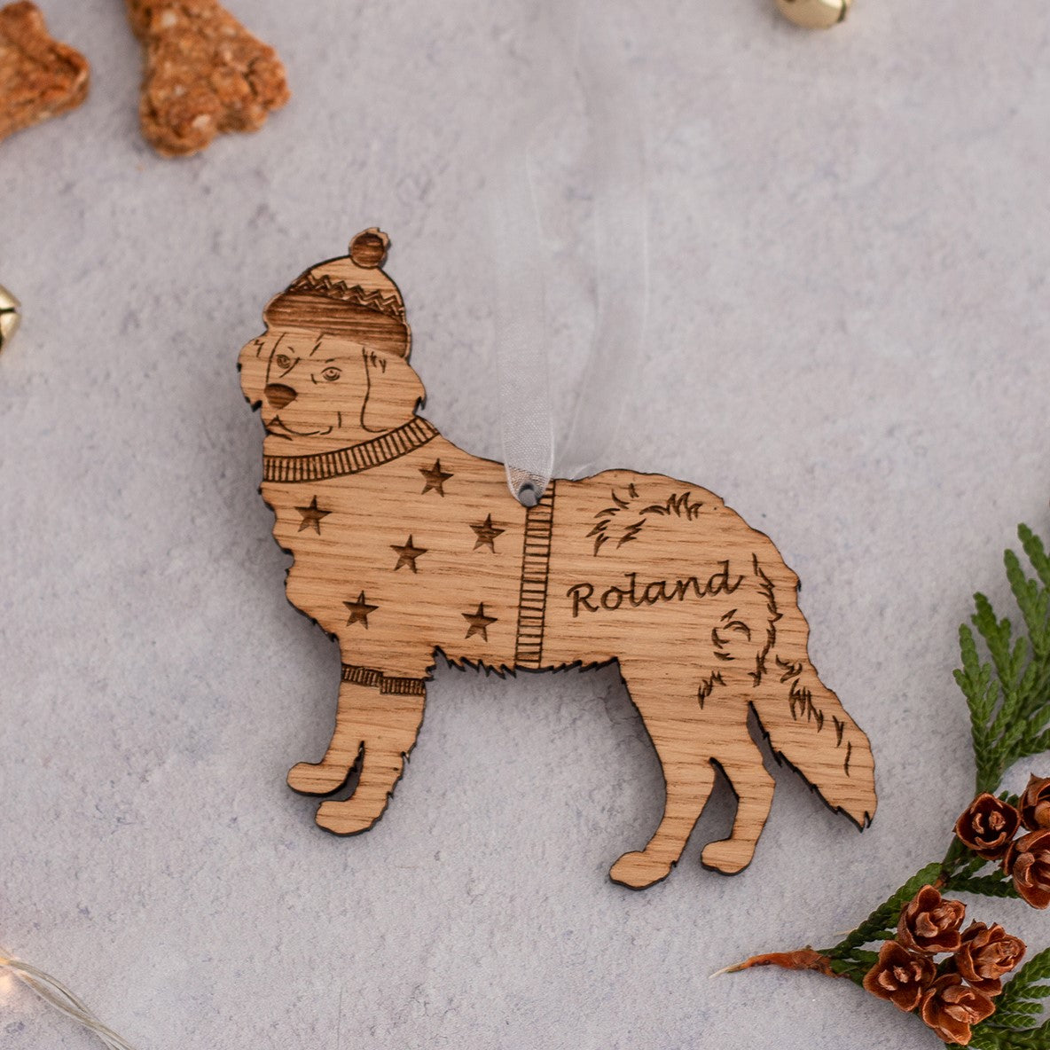 Many Dog Breeds - Personalised Christmas Bauble Decorations