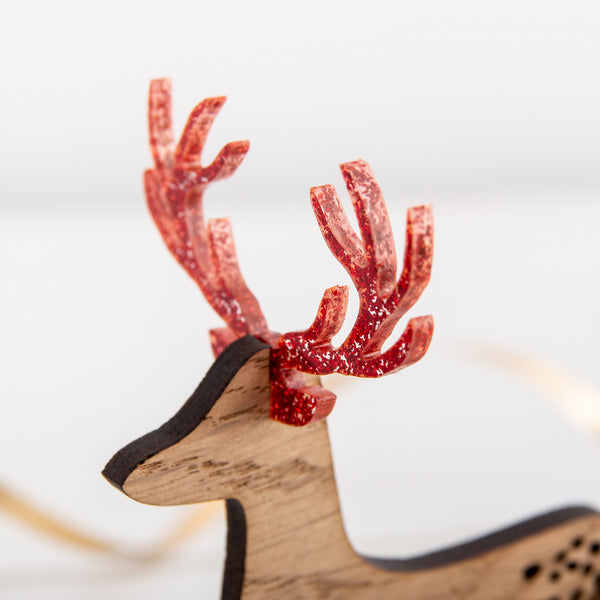 3D Personalised Reindeer Place Settings