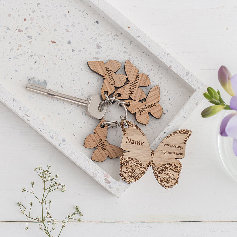 Butterfly Keyring - The Bespoke Workshop