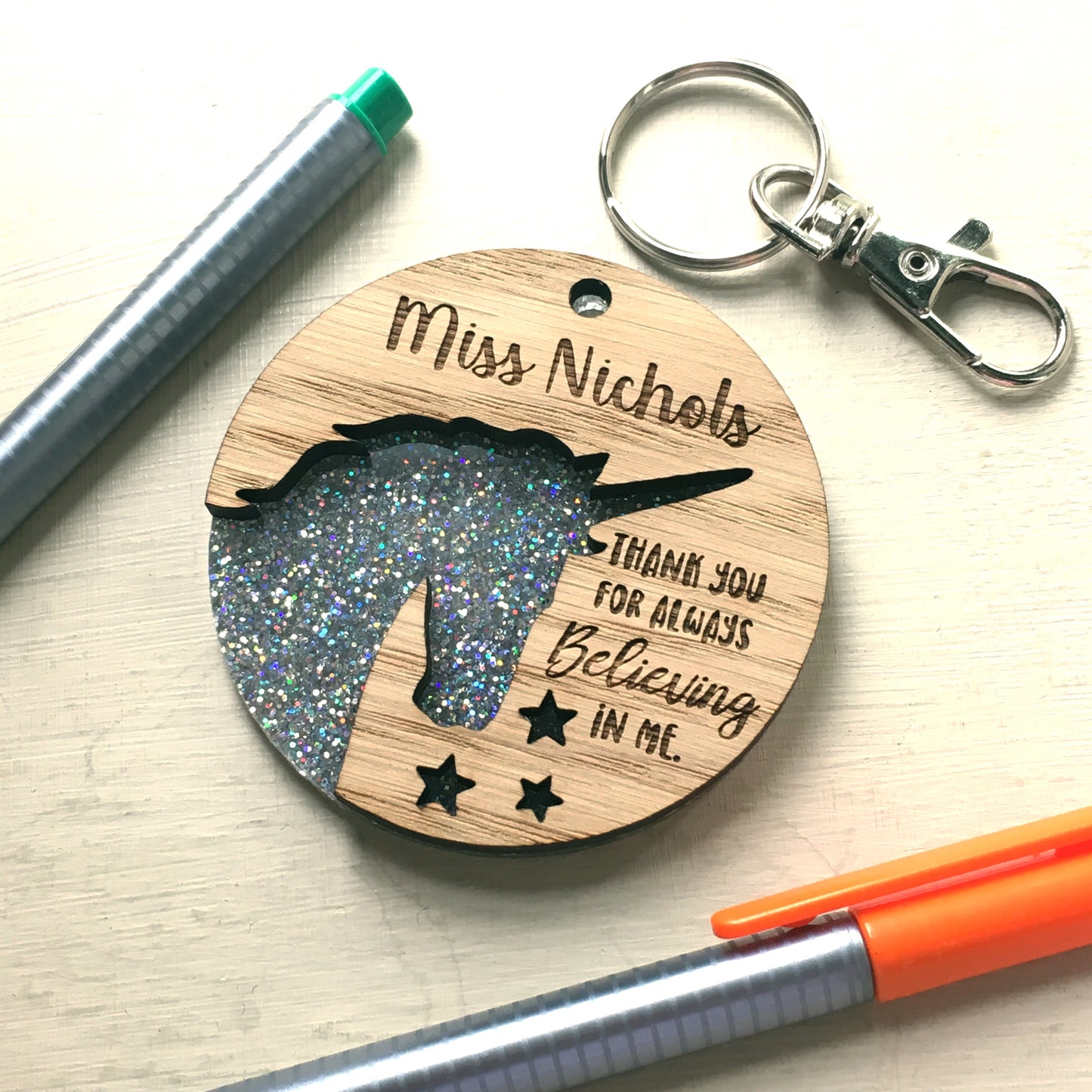 Unicorn Keyring - Teacher Appreciation Gift