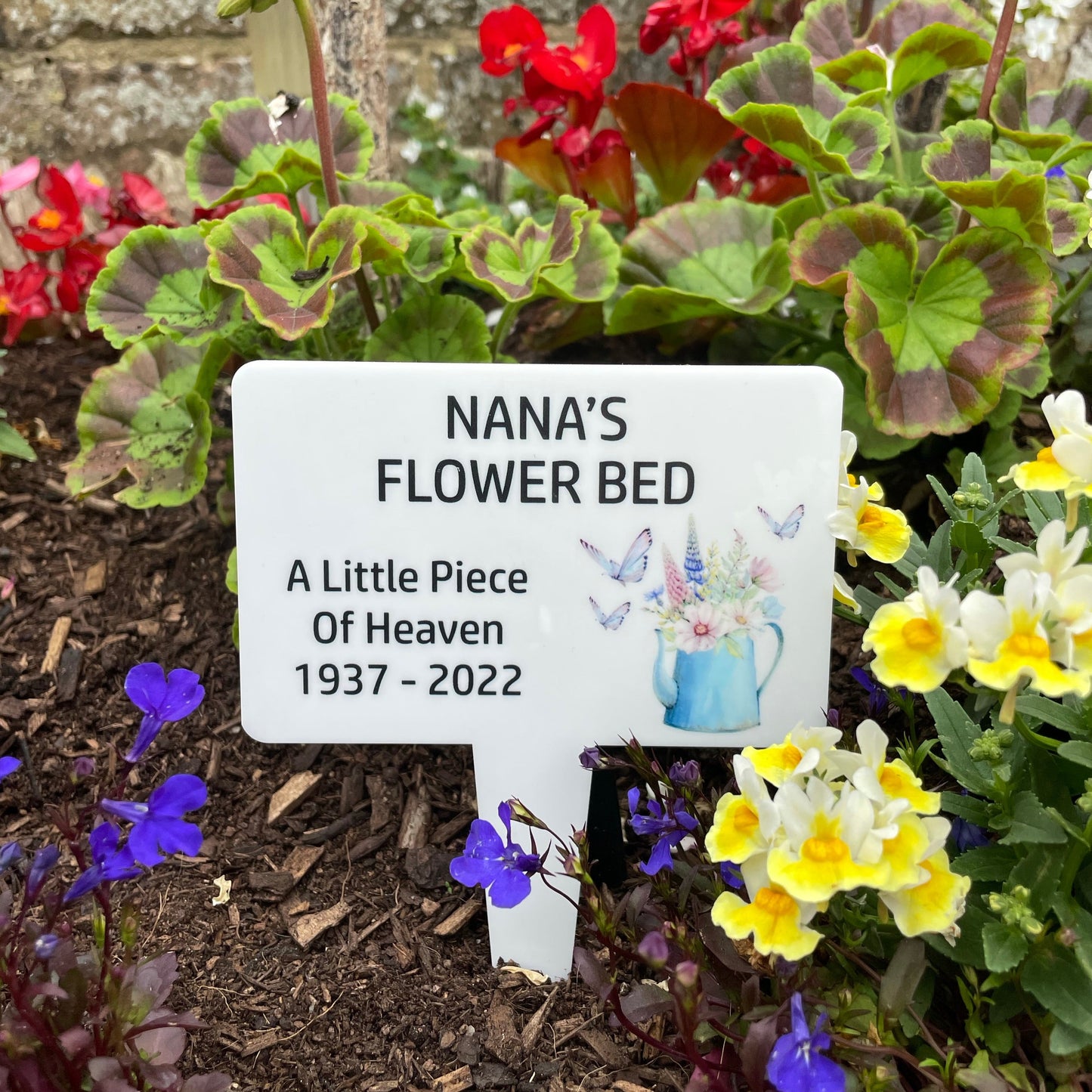 Personalised Garden Sign - Different Sizes Available - Customized with your own wording